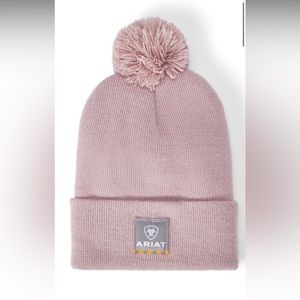 Ariat women’s Rebar pom beanie, light orchid